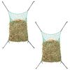 vidaXL Hay Net | Set of 2 | Green | Polypropylene | 0.9 x 1.5 m | Durable