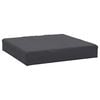 vidaXL Pallet Cushion Anthracite 60x60x9.5 cm Oxford Fabric