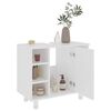 vidaXL Bathroom Cabinet White 60x32x53.5 cm Engineered Wood