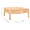 vidaXL 10 Piece Garden Lounge Set Solid Wood Pine