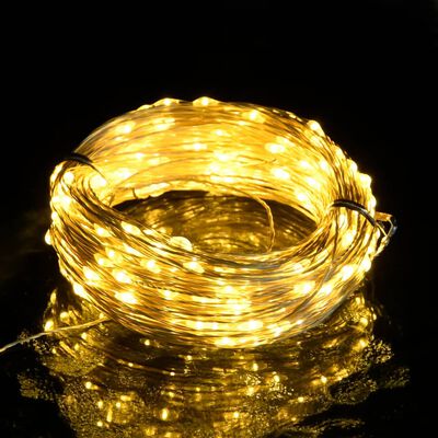vidaXL LED String with 300 LEDs Warm White 30 m