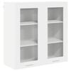 vidaXL Hanging Cabinet White 80 x 31 x 80 cm Engineered Wood