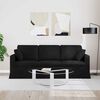 vidaXL Sofa Black Overall dimensions: 198 x 78 x 80 cm (W x D x H)