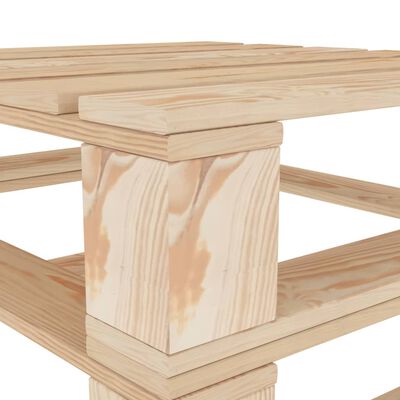 vidaXL Garden Pallet Table Wood