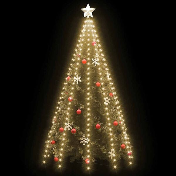 vidaXL Christmas Tree Net Lights with 300 LEDs 300 cm