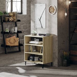vidaXL Sideboard | Sonoma Oak | Engineered Wood, Metal | 57 x 35 x 70 cm