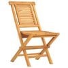 vidaXL Folding Garden Chairs 2 pcs 47x63x90 cm Solid Wood Teak
