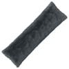 vidaXL Cushion with Pillow HEERLEN Anthracite 40 x 145 cm PV Fleece