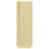 vidaXL Book Cabinet/Room Divider 40x35x103 cm Solid Pinewood