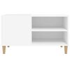 vidaXL Record Cabinet White 84.5x38x48 cm Engineered Wood