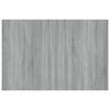 vidaXL Bed Headboard Grey Sonoma 120x1.5x80 cm Engineered Wood
