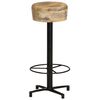 vidaXL Bar Stools 2 pcs 76 cm Solid Mango Wood