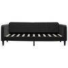 vidaXL Day Bed without Mattress Black 90x190 cm Velvet
