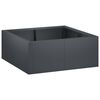 vidaXL Retaining Wall 4 pcs 100 x 100 x 30 cm Steel Anthracite