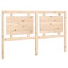 vidaXL Bed Headboard 155,5x4x100 cm Solid Pine Wood