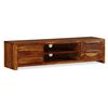 vidaXL TV Cabinet Solid Acacia Wood 120x30x30 cm