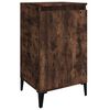 vidaXL Bedside Cabinets 2 pcs Smoked Oak 40x35x70 cm Engineered Wood