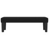 vidaXL Bench Black 100x30x30 cm Fabric