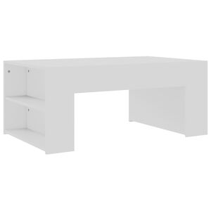 vidaXL Coffee Table | White | Engineered wood | 100x60x42 cm | Coffee Table