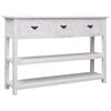 vidaXL Sideboard | Antique White | Paulownia and Poplar Wood | Standard