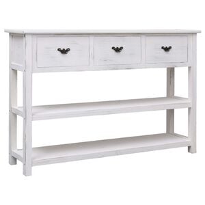 vidaXL Sideboard | Antique White | Paulownia and Poplar Wood | Standard