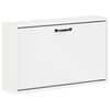 vidaXL Wall-Mounted Shoe Cabinet HAARLEM 71 x 17 x 43 cm White