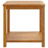 vidaXL Side Table Solid Acacia Wood 45x45x45 cm
