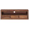 vidaXL TV Cabinet 120x30x40 cm Solid Acacia Wood
