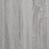 vidaXL Highboard Grey Sonoma 40x36x110 cm Engineered Wood