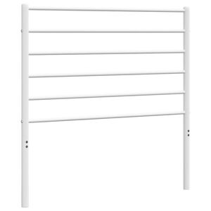 vidaXL Metal Replace Headboard White 90 cm