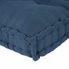 vidaXL Pallet Sofa Cushion 3 pcs Indigo 120 x 80 x 38 cm Fabric