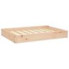 vidaXL Dog Bed 71,5x54x9 cm Solid Wood Pine