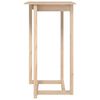 vidaXL Bar Table 60x60x110 cm Solid Wood Pine