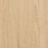 vidaXL Wardrobe Sonoma Oak 90x52x200 cm Engineered Wood