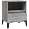 vidaXL Bedside Cabinets 2 pcs Grey Sonoma 40x35x50 cm