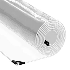 vidaXL Plant Cover Transparent 3 x 4 m PVC