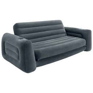 INTEX Pull-out Chair | Dark grey | PVC | Queen size