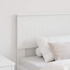 vidaXL Headboard with Headboard White 90 cm Engineered wood
