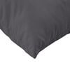 vidaXL Pallet Cushions 2 pcs Anthracite Fabric