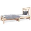 vidaXL Pull-out Day Bed without Mattress 2x(90x190) cm