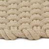 vidaXL Rug Rectangular Natural 160x230 cm Cotton