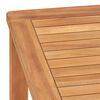 vidaXL 5 Piece Garden Dining Set 140x80 cm Solid Teak Wood