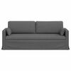 vidaXL Sofa Dark Grey Overall dimensions: 198 x 78 x 80 cm (W x D x H)
