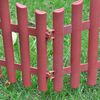 vidaXL 17 pcs Lawn Dividers 10 m Brown