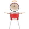 vidaXL Kamado Barbecue Grill Smoker Ceramic 33 cm