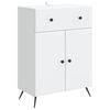 vidaXL Sideboard White 66 x 34.5 x 90 cm Engineered Wood