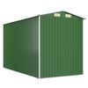 vidaXL Garden Shed Green 192x357x223 cm Galvanised Steel