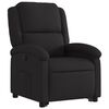 vidaXL Stand up Recliner Chair Black Fabric