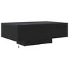 vidaXL Coffee Table Black Oak 85 x 55 x 31 cm Engineered Wood