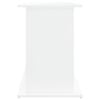 vidaXL Aquarium Stand White 101x41x58 cm Engineered Wood